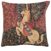 Unicorn Sitting European Cushion Cover