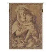 Madonna And Child European Tapestries - 17 in. x 26 in. Cotton/Viscose/Polyester by Charlotte Home Furnishings