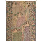 Primavera Vertical Italian Tapestry Wall Hanging