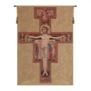 Crucifix of St. Damian Italian Tapestry Wall Hanging