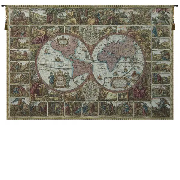 Mappemonde French Tapestry