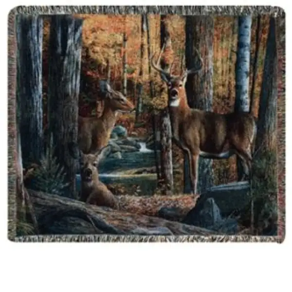 Broken Silence II Tapestry Throw