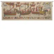 Armada Bayeux Belgian Tapestry Wall Hanging - 71 in. x 27 in. Cotton by Charlotte Home Furnishings