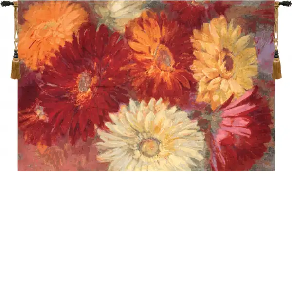 Gerberas Wall Tapestry