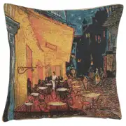 Cafe Terrace at Night European Cushion Covers