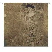 Portrait of Adele Bloch Bauer by Klimt Belgian Tapestry Wall Hanging