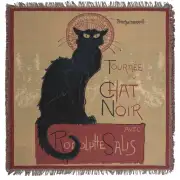 Chat Noir European Throws