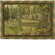 Gardens at Lake Como Italian Wall Tapestry