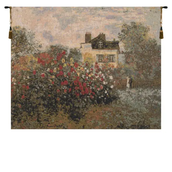 The House Of Claude Monet European Tapestry