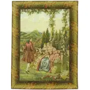 Lake Como Terrace Elegance Wall Tapestry