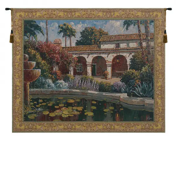 Mission Reflection Belgian Tapestry Wall Hanging