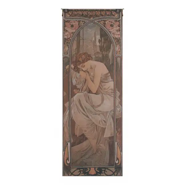 Mucha Nuit Belgian Tapestry Wall Hanging