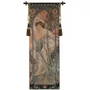 Mucha Soir Flanders Tapestry Wall Hanging