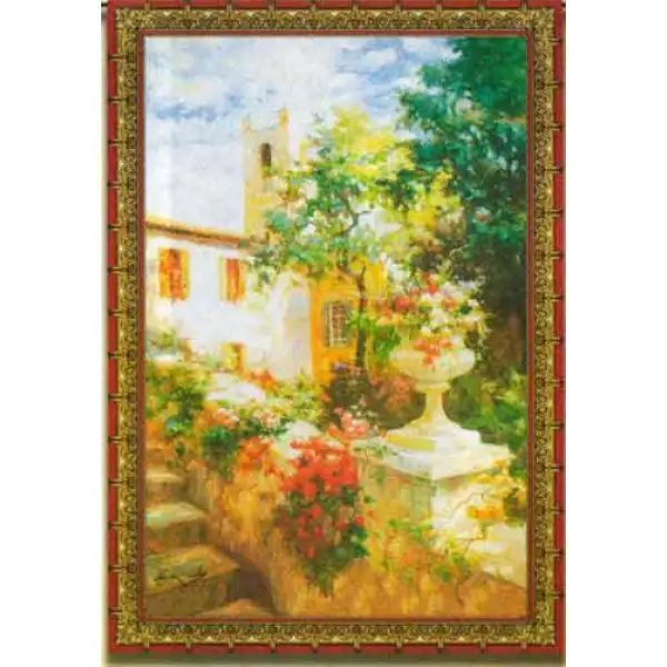 Floral Urn Fine Art Tapestry