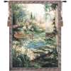 Lily Garden Wall Tapestry Jacquard Woven Cotton Art Decor Wall Hanging