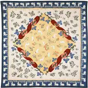 Medieval Potiron French Throw