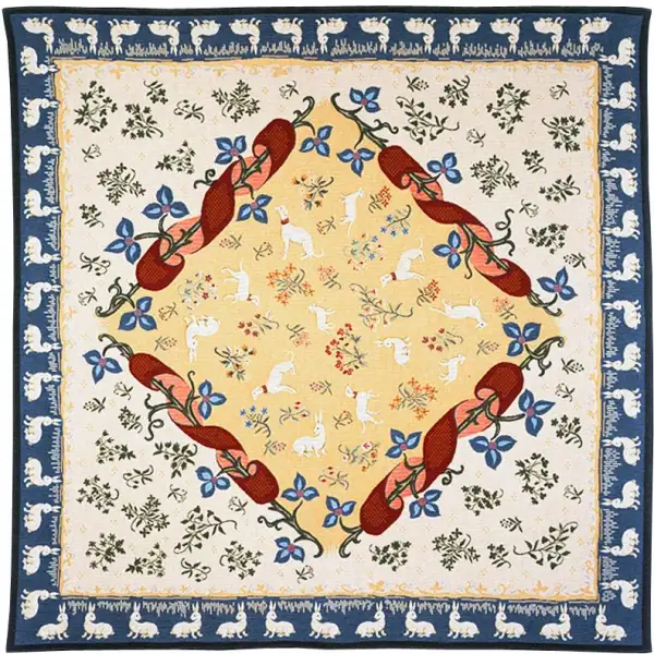 Medieval Potiron French Throw