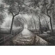 Park Stroll Canvas Oil Painting