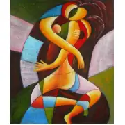 Passionate Kiss Canvas Wall Art