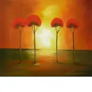 Stand Tall Together Canvas Oil Painting