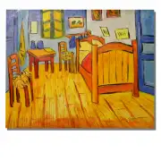 Bedroom at Arles Canvas Wall Art