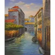 Terracotta Sunrise Canvas Oil Painting