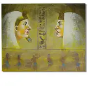 Faces of Egypt Canvas Wall Art