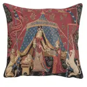 A Mon Seul Desir Belgian Sofa Pillow Cover