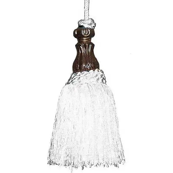 Petite Tassel - Ivory Tapestry  Decorative Tassels