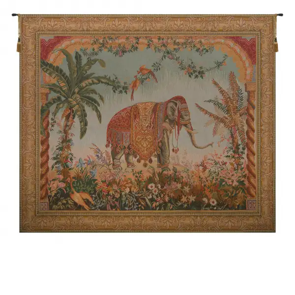 Royal Elephant French Wall Tapestry