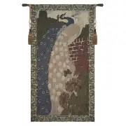 Peacocks Nouveaux Tapestry Wall Hanging