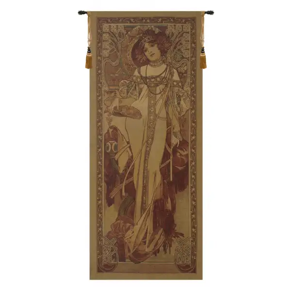 Art Noveau Autumn Belgian Wall Tapestry