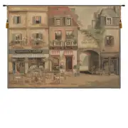 Terrasse Parisienne Belgian Wall Tapestry