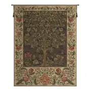 Tree of Life Beige I Belgian Wall Tapestry