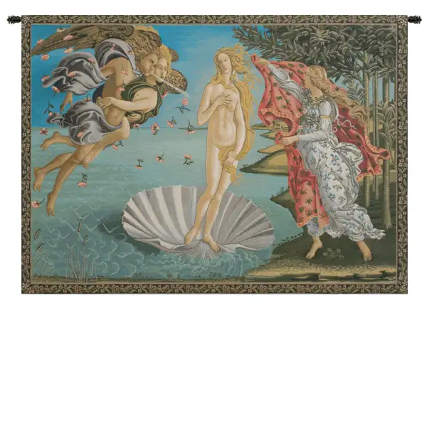 Birth of Venus II Italian Wall Tapestry