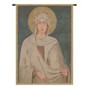 Santa Chiara St. Clare Italian Tapestry Wall Hanging