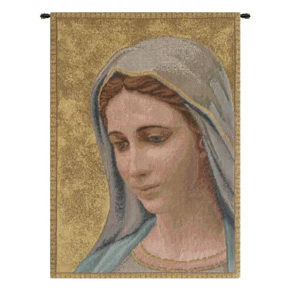 Madonna di Medjugorie Italian Tapestry Wall Hanging