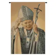 Papa Wojtyla Pope John Paul II Italian Tapestry