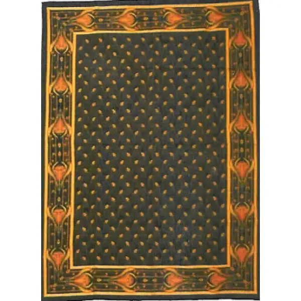 Indian Art Chenille  European Tapestry