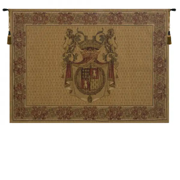 Blason Tours Horizontal Belgian Wall Tapestry