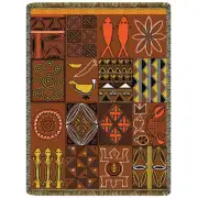 kenya  Tapestry Throw