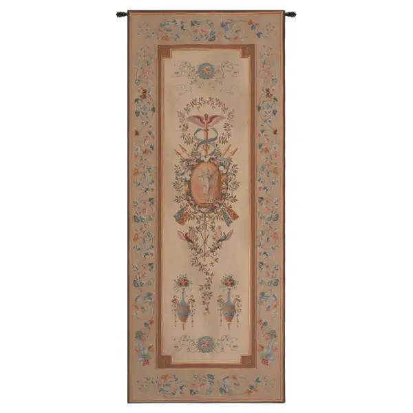 Portiere Cupidon French Wall Tapestry - 30 in. x 74 in. Cotton/Viscose/Polyester by Charlotte Home Furnishings