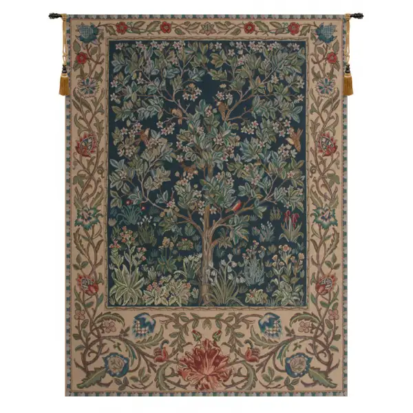 Tree of Life, William Morris Belgian Wall Tapestry