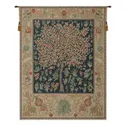 Pastel Tree Of Life Belgian Tapestry - 51 in. x 69 in. Cotton/Viscose/Polyester by William Morris