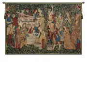 Vendages II Belgian Tapestry - 69 in. x 47 in. Cotton/Viscose/Polyester by Charlotte Home Furnishings