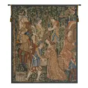 Vendages, Right Side (Rust) Belgian Tapestry