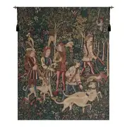 Unicorn Hunt  European Tapestry Wall Hanging