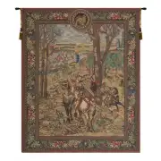 Vieux Brussels (Right Side) European Tapestry Wall Hanging