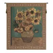 Sunflowers  European Tapestry Wall Hanging