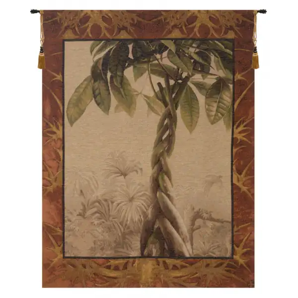 Le Ficus French Wall Tapestry - 30 in. x 40 in. Wool/cotton/others by Charlotte Home Furnishings